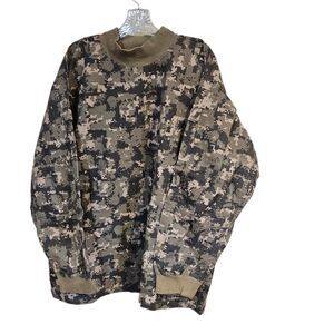 PCS Pursuit Combat Systems Paintball Digital Camo Shirt Size XL Long Sleeve